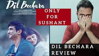 Dil Bechara Review | Hotstar Special | Sushant Singh Rajput | Dil Bechara Movie Review | Faheem Taj