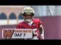 FSU Football | Florida State Practice FOOTAGE | Week 3 Thursday | FSU Spring 2024 | Warchant