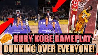 NBA 2K18 MYTEAM RUBY KOBE GAMEPLAY! INSANE SUPERMAX GAME VS THE CHEESIEST KID