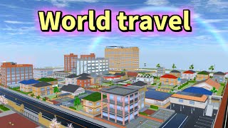 Travel the world at high speed ハイスピード世界旅行【Sakura School Simulator】