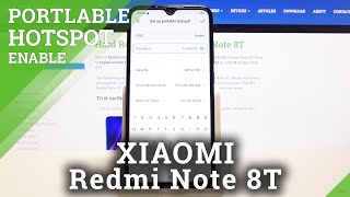 How to Enable Portable Hotspot in XIAOMI Redmi Note 8T – Network Access Point