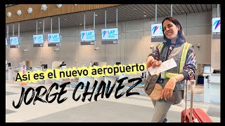 Así será el NUEVO AEROPUERTO Jorge Chavez 😲🇵🇪 |  ¿Cuándo inaugura?