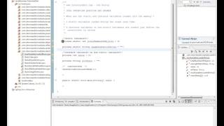 Java Interview Question And Answer When are the static and instance variables loaded into the memory