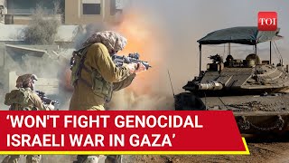 'Won't Fight Genocidal War': Israeli Soldiers On Cam Refuse Fighting Hamas In Gaza | Watch