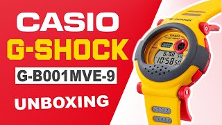 CASIO G-SHOCK G-B001MVE-9 Unboxing