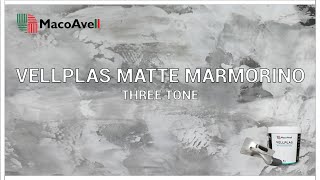 VELLPLAS MATTE MARMORINO - THREE TONE