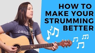 7 COOL STRUMMING PATTERNS from 1 Rhythm - How to Make Your Strumming Patterns Sound Better