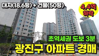 서울 광진구 초역세권 아파트(이튼타워리버) 경매 / 사건번호: 2022 타경 56460