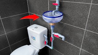 Amazing inventions of a master plumber! From PVC pipes!