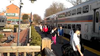 MARC 875 With Bombardier coaches @ Gaithersburg , MD 5:06PM