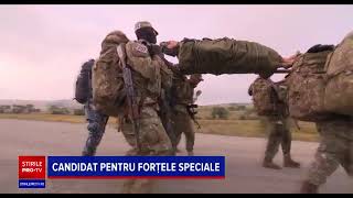 Reportaj Știrile ProTv: Recrutarea pentru Forțele pentru Operații Speciale!