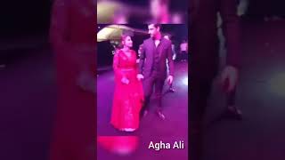 Aagha Ali and Hina Altaf Walk in Show #pakcelebs #aghaali #hinaaltaf #couple #show #walk #shorts