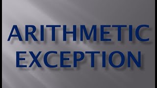 Exception Handling of Java in Hindi | Arithmetic Exception | Check-Uncheck Exception in Java