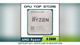 Processador do ryzen 5 do Amd 2600 3.4ghz 6-core 12-core cpu soquete am4