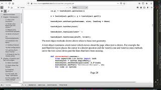ReportLab 101 - Using the textobject
