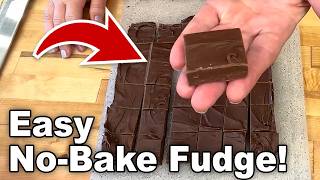 This Ridiculously Easy Fudge Only Takes 2 Ingredients!