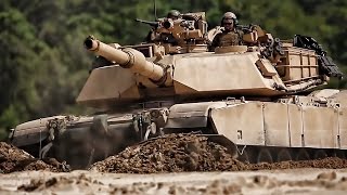 M1A1 Tanks Roll Through Training At Camp Lejeune
