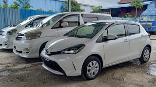 Toyota Vitz 016/ឡានខ្ចីណាស់ចូលស្តុកថ្មី/ធានាឡានស្អាត/$15500ចចារ/0963460007/068611125/099790013