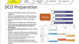 Pega Direct Capture of Objectives (DCO) Sessions