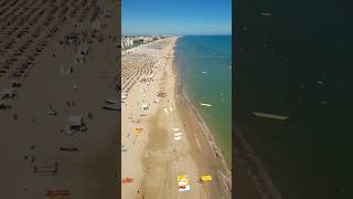 Italy, Rimini Beach 2023 🏖️🇮🇹 Drone Video 4K