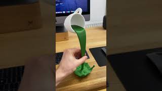 3D Printed Desk Art - Coffee Floating Cup