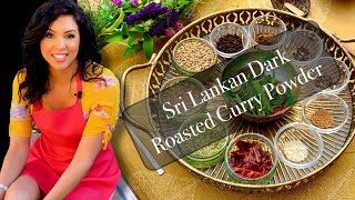 Sri Lankan Authentic Dark Roasted Curry Powder Recipe Delicious Spicy - Cooking With Ceylon Lover