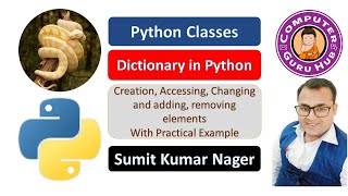 Dictionary in Python | Dictionary Creation | Accessing | Adding | Removing element Practical Example