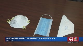 Piedmont Macon explains changed mask policy