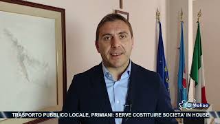 Trasporto pubblico locale, Primiani: serve costituire società in house