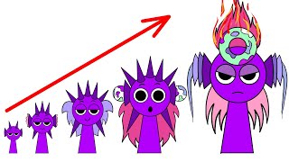 Sprunkii Incredibox: DURPLE Growing up Evolution ( New Mod )