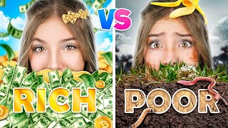 Rich Twin VS Broke Twin || Life With a Poor Sister