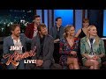 Jimmy Kimmel Interviews Dark Phoenix Cast