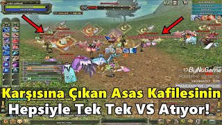 DomenicoWacco - Karşısına Çıkan Asas Kafilesi İle | Tek Tek VS Atıyor! | Knight Online