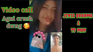 Railai dwng mwn agw Crush jwng 🥰@JeniaBrahmaa