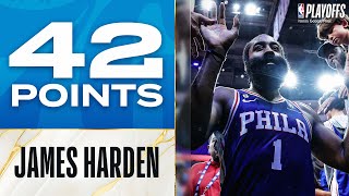 James Harden’s CLUTCH 42-Point Performance In 76ers Game 4 W! #PLAYOFFMODE