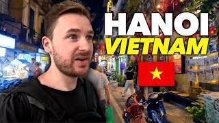 First Day in HANOI 🇻🇳 Vietnam is UNREAL
