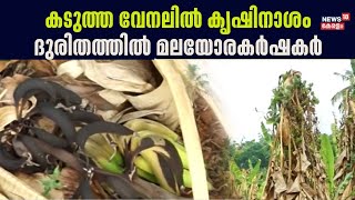 Kerala Farmers Crisis | കടുത്ത വേനലിൽ കൃഷിനാശം; ദുരിതത്തിൽ മലയോരകർഷകർ | Kerala Weather Update