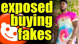 High Tier Insecurity - Low Tier God EXPOSED buying FAKE designer stuff on Reddit #LTG #LowTierGod