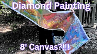 Challenge Accepted! || My Largest Diamond Painting So Far!