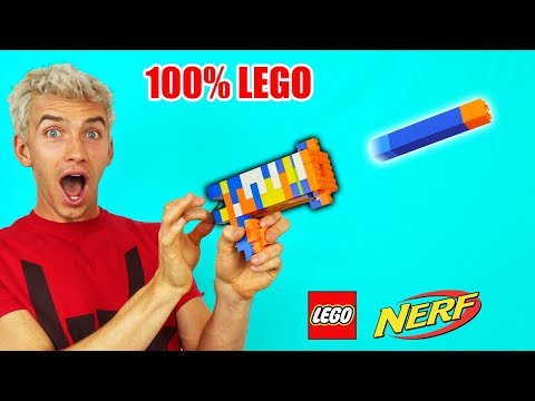 LEGO NERF GUN!! LEGO NERF GUN!!