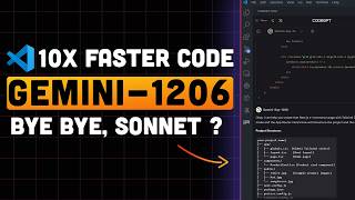 Is Gemini EXP-1206 a Sonnet 3.5 Killer?....The Winner is CLEAR (VS Code + Aider)