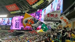 20220326　試合前に流れる球団歌｢いざゆけ若鷹軍団｣　福岡ｿﾌﾄﾊﾞﾝｸﾎｰｸｽ主催試合@福岡PayPayﾄﾞｰﾑ･外野ﾗｲﾄ