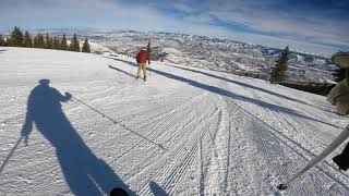 Snowmass Mountain: Top to Bottom from Big Burn