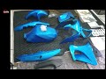 restorasi kawasaki krr zx 150 blue candy part³