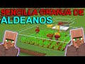 Cómo hacer una GRANJA DE ALDEANOS Super Fácil Minecraft 1.20