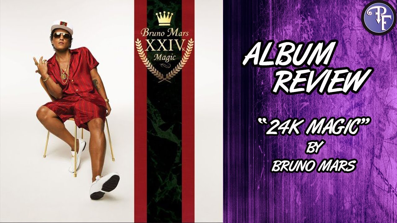 Bruno Mars 24K Magic Album Cover