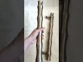 handle pintu kuningan gagang pintu gagang pintu rumah motif bambu 50 cm