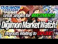 Digimon Market Watch! Great Singles for INVESTMENTS! Buyouts Waiting to EXPLODE! (Digimon TCG 2024)