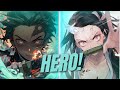 Nightcore - Hero (Rock Version) (Switch Vocals) - (Lyrics)