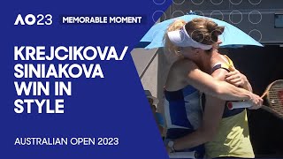 Match Point | Krejcikova & Siniakova Stride Into the Final | Australian Open 2023